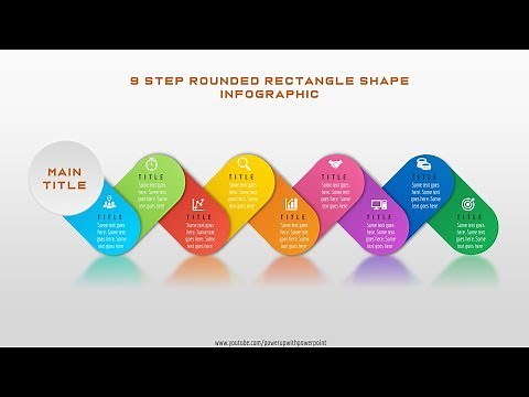 2.Create 9 Step Rounded Rectangle infographic|Powerpoint Infographics|Graphic Design|Free Template