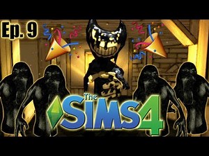 AGING UP OUR INK BLOBS!! - The Sims 4: Bendy and the Ink Machine - Ep 9