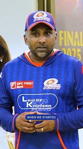 "You guys showed character, played some unbelievable cricket" 💯 Our head coach Mahela Jayawardene expressed his pride in our #TATAIPL 2025 campaign 👊 #MumbaiIndians #PlayLikeMumbai | Mumbai Indians