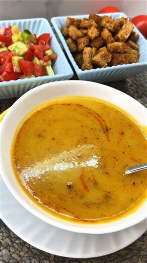 MERCİMEK ÇORBASI TARİFİ 🤌❤️ tarif yorumda #tarif #yemektarifleri #mercimek #mercimekçorbasıtarifi