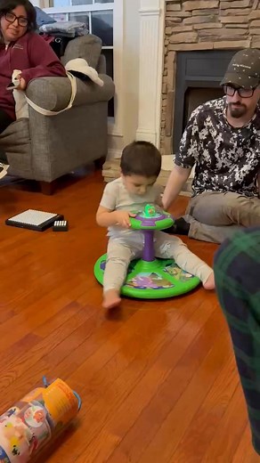 Connor figured out how to use his sit and spin. | Daphne Dalton Anderson