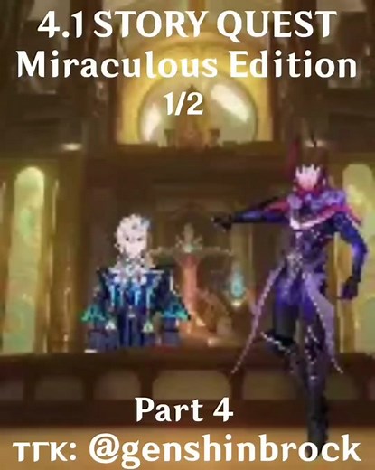 Evil Ladybug has already arrived, it's time for Evil Cat Noir 😈 Genshin Miraculous series: Part 4 #genshinimpact #genshin #fontaine #hoyocreators #genshintrailer #ladybug #wriothesley #neuvilette #miraculous