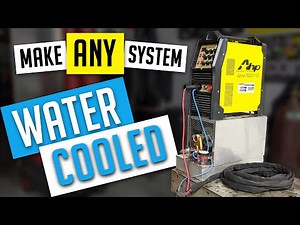 AHP AlphaTIG Water Cooled TIG Torch Setup