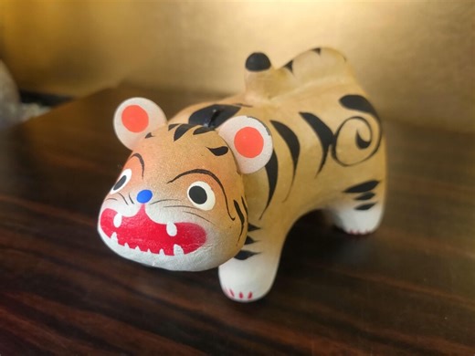 Vintage Japanese Hariko Tiger Figurine – Showa Era Folk Art - Etsy