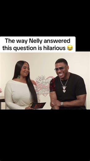 Nelly kept it real when they asked about filming with a baby 😂