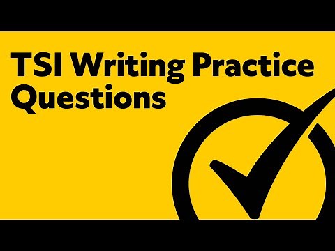 TSI Writing Practice Test