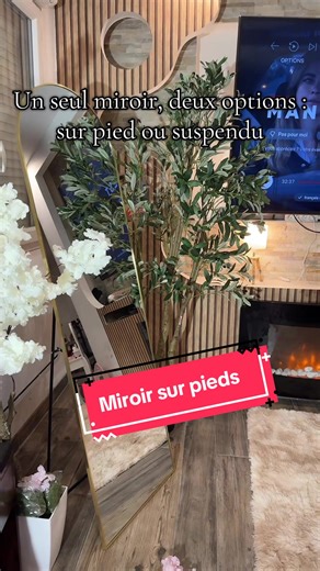 #miroir #grandmiroir #miroirsurpieds #songmics @SONGMICS HOME FR @SONGMICS HOME FR PRO