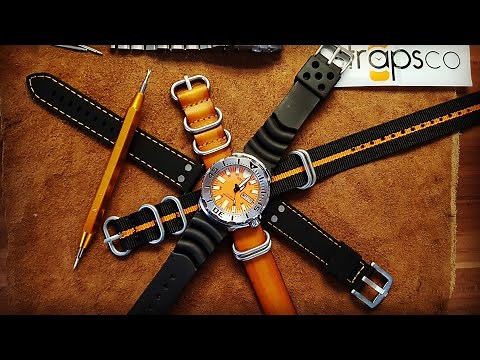 Seiko Monster Strap Options - Change the Look of a Watch with different Straps - STRAPSCO