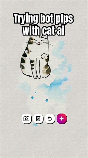 Trying bot pfps with cat ai