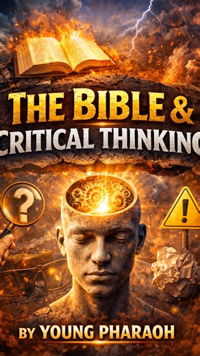 The Pyramid on Instagram: "The Bible & Critical Thinking - Young Pharaoh Young Pharaoh challenges the blind faith that prevents logical inquiry, and explores how religious conditioning creates “cognitive dissonance,” making it impossible for the mind to process truth when it contradicts inherited dogma. Full Video @: Patreon.com/ThePyramidArchive"
