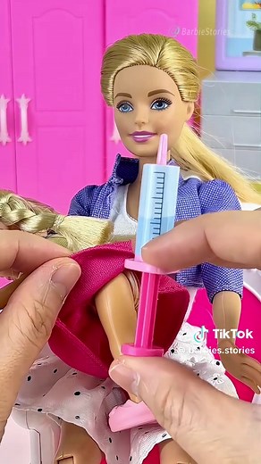 The Barbie babies are sick!#barbie #barbiedoll #barbiegirl #barbieworld #toys