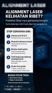 14 reactions | “SKF TKSA laser alignment: bikin motor-pump lo lurus bukan karena feeling, tapi karena data.” Hashtag: #SKF #TKSA #LaserAlignment #ShaftAlignment #MotorAlignment #RotatingEquipment #Maintenance #PlantReliability #EngineeringTalk #JakselTech | Ujang Tea | Facebook