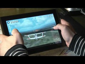 Test Android Game Wind of Steel Asus Eee Pad Transformer