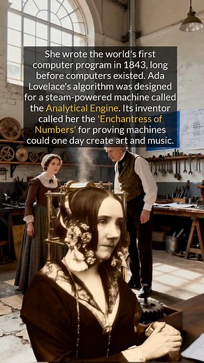 11K views · 159 reactions | Meet Ada Lovelace, the woman who wrote the worlds first computer program. | The History Page | Facebook