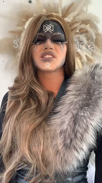 Nordic Redhead Viking Woman Transformation | Viking Warrior Makeup Tutorial