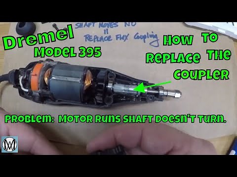 Dremel 395 Replacing the Coupler / Repair