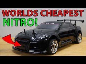Worlds Cheapest GAS RC CAR! | HSP RC Drift Car 94108