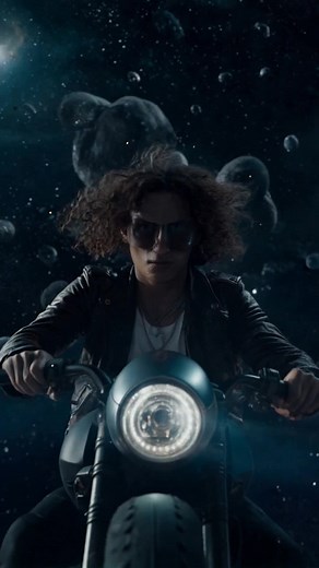Kwebbelkop AI Bikes Over Asteroids Adventure