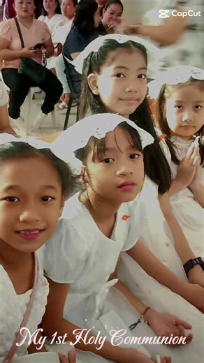 My 1st Holy Communion #1st #holycommunion #blessedsacrament