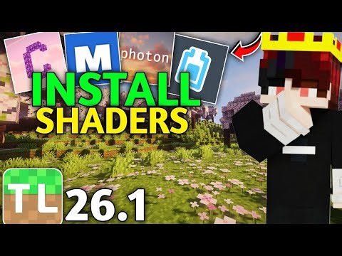 How to Download & Install Shaders in Minecraft Tlauncher 26.1 | Step by Step Guide