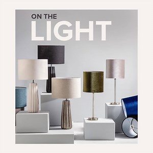 Look on the light side of decorating your home with our latest range of mix and match lighting! Choose your preferred shade and base to style the perfect lighting to complement any room. | Domayne Australia