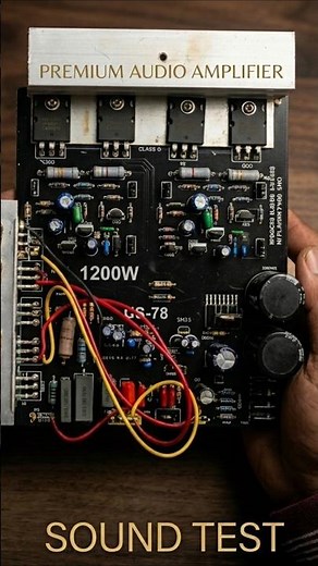 1200w Amplifier Sound Testing #viralreels #viralshort #viral #shortsfeed #shorts #experimnent