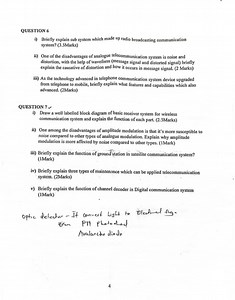 QUESTION 6i) Briefly explain the subsystems which make up a r... | Filo