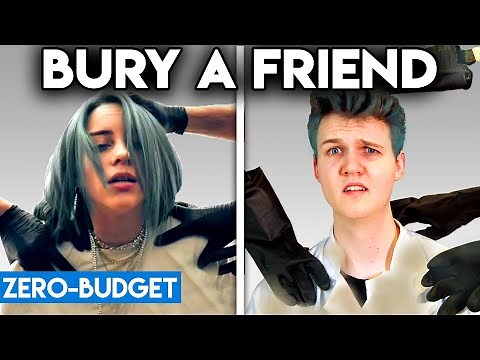 BILLIE EILISH WITH ZERO BUDGET! (Bury a Friend PARODY)