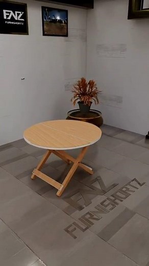 The ideal moveable table for small spaces.