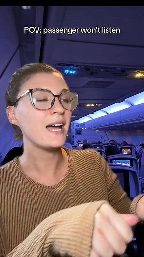 4.6K views · 55 reactions | #skit #flightattendant #customerservice #airline #pilot #firstclass #greenscreen #pilotlife | Floofy Doofyy | Facebook