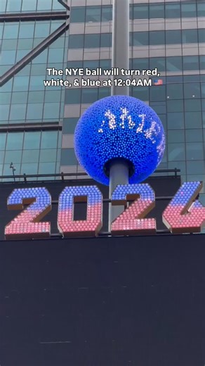 Download the free Average Socialite App for NYC Events: https://www.averagesocialite.com/download-app Don’t turn off your tv after midnight! At 12:04AM the Times Square NYE ball will be relighted in the red, white and blue design of “America250,″ a nonpartisan commemoration of the nation’s 250th anniversary! #nyc #nycnews #timessquare ball drop, New Year’s Eve, nye, America | Sharmedlife