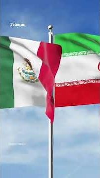 Mexico reaches Iran! Azadi Tower lights up in green, white, and red