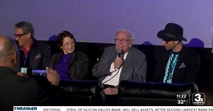 Warren Buffett attends Omaha Film Festival; participates in film Q&A