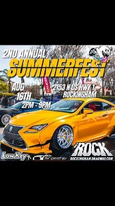 🎉 Phantom Nation presents SummerFest 2025 with OPEN TEST AND TUNE 📍 Rockingham Dragway — 2153 N US Hwy, Rockingham, NC 📅 Saturday, August 16th, 2025 🕑 Gates open at 2:00 PM | Track opens at 2:30 PM 🔥 Roll-In Times: • Vendors: 11:00 AM • Show Cars: 12:00 PM • Racers: 1:00 PM 🚗 Car Show Registration: • Online: $40 • Onsite: $45 🏁 Test & Tune: $20 👀 Spectators: $20 👧 Kids under 12: FREE 🇺🇸 Veterans: $5 OFF admission 🧢 Official Merch: • Shirts: $30 • Shorts: $30 • Custom Shirts: $60 💥 C