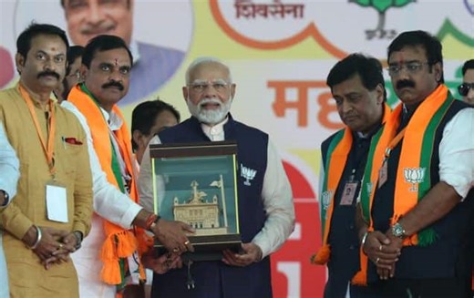 PM Modi addresses massive gatherings in Akola & Nanded, Maharashtra