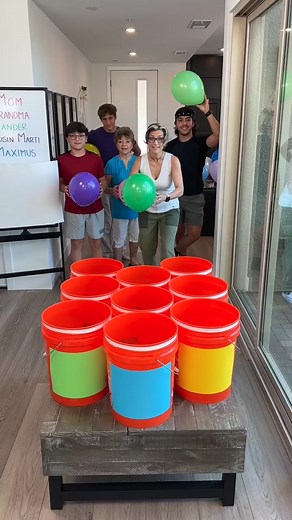 8.3K views · 59 reactions | Fun Family Balloon Game   This video was produced by Network Media and The Tus House | Your Turn Games | Facebook