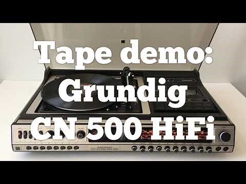 Grundig "HiFi Studio RPC 300" (1976-78) [Dual 1226 + CN 500 HiFi] - Full function demo (Part1)
