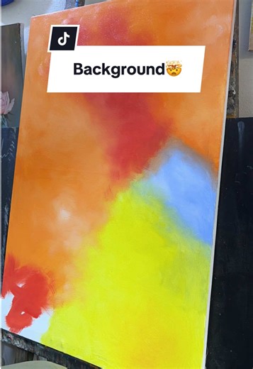 4-Color Background Tutorial for Calligraphy Art