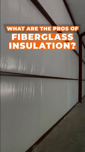 Fiberglass Insulation in a Metal Shop. Is It Worth It? Want the CONS? Comment down below. Subscribe!