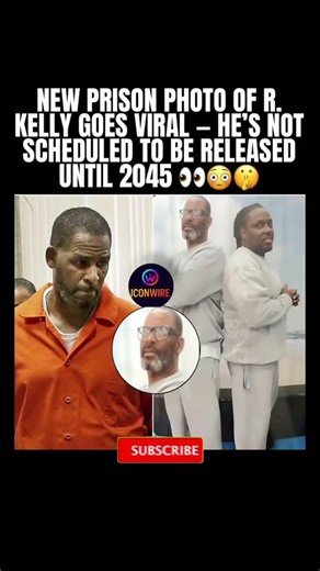 🚫💔 R. Kelly's New Prison Photo Goes Viral #rkelly #music #shorts