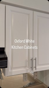 23 reactions | Oxford White is an exquisite color choice for painting kitchen cabinets, offering a fresh and timeless appeal. I installed new handles for the homeowner, providing a modern touch that enhances the overall aesthetics of the space. #modernkitchen #whitekitchen #whitekitchencabinets #modernkitchens #modernkitchendesign | Cabinet Trade Painting Inc. | Facebook