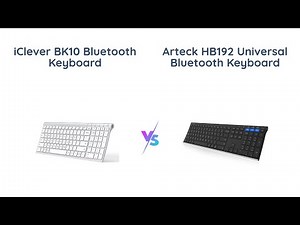 🔥 iClever BK10 vs Arteck HB192: Ultimate Bluetooth Keyboard Showdown! 💻📱