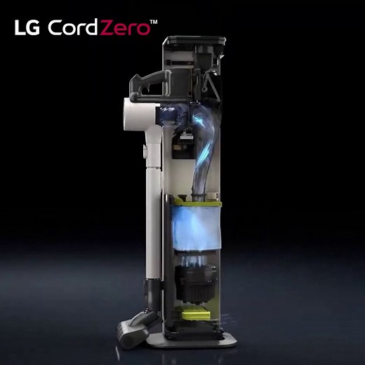 The LG CordZero™ A9T-Ultra All-in-One Tower™ Cordless Vacuum helps keep dust away from cleaning until disposal with its Auto Empty feature. What’s more, its 3-step filtration system helps keep the air clean while its UVC LED inhibits the growth of bacteria. 🏠✨ Learn more here: https://www.lg.com/ph/vacuum-cleaners/lg-a9t-ultra #LifesGood | LG Global