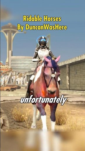 A New Way To Get Across The Mojave #fallout #falloutmods #falloutnewvegas