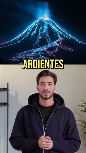 El Impresionante Volcán Que Escupe Lava De Color Azul