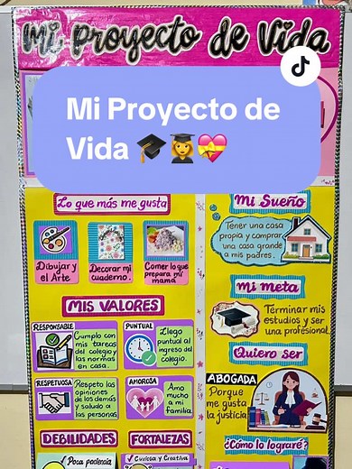 Infografía Creativa para Mi Proyecto de Vida