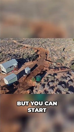 Building the RV Pad: Road, Corners, & Future Home! #shorts