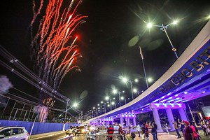 Tião Bocalom inaugura viaduto Mamédio Bittar em Rio Branco
