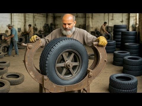 How to Make Old Tires Like New | Low Cost Tire Retreading”