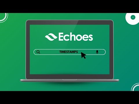 Echoes Timestamps - Tutorial Video